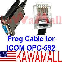 KAWAMALL Programming Cable for ICOM IC F121 IC F2710 OPC1122 Radios