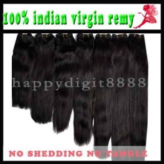 indian virgin remy natural weft,100% human hair, 12 32&100g available