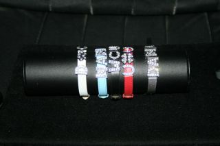 Leather Bracelet, Buckle Bracelet, you personalize with slide charms
