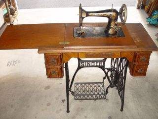 singer treadle machines in Sewing Machines