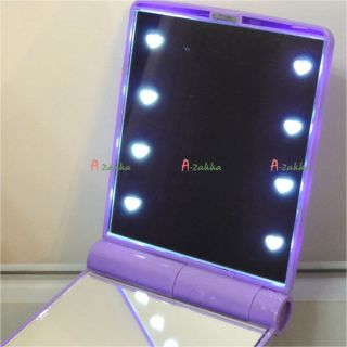 lighted makeup mirror compact
