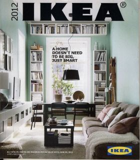 NEW IKEA CATALOGS 2012 INTERIOR DESIGN MAGAZINE BOOK