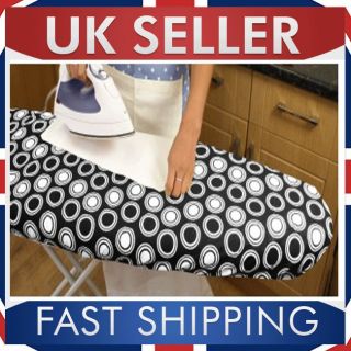 SPOTTY DESIGN COTTON IRONING BOARD REPLACEMENT COVER 4MM INNER FOAM 