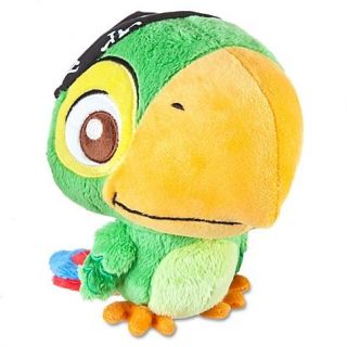  JAKE and THE NEVER LAND PIRATES SKULLY PLUSH PARROT 7 H 