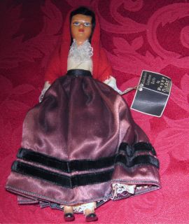Vintage 60s PEGGY NISBET Ireland Doll Traditional IRISH COSTUME