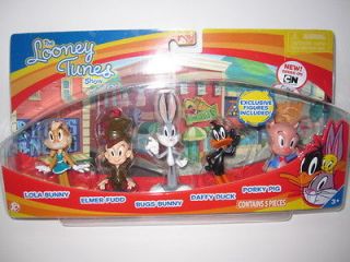 NEW Looney Tunes Show Figures Lola Bugs Bunny Daffy Duck Porky Pig 