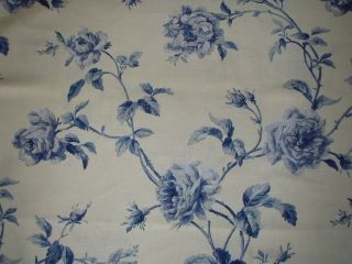 COLEFAX AND FOWLER FABRIC DESIGN Amelie 3.15 METRES BLUE