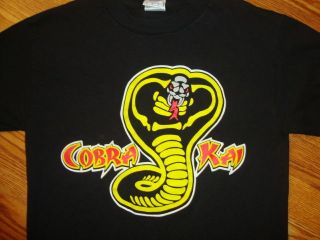 The Karate Kid 80s movie Cobra Kai T Shirt S
