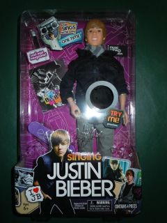 Singing Justin Bieber Doll One Time Doll And Fashion