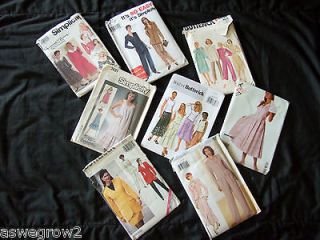 New 12  24 sizing Ladies sewing pattern your choice w/ Free ship