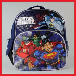Justice League 10 Backpack Boys Bag Batman Superman DC