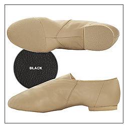 Bloch S0401 Slip On Split Sole Jazz Shoe for Girls and Ladies   NWB