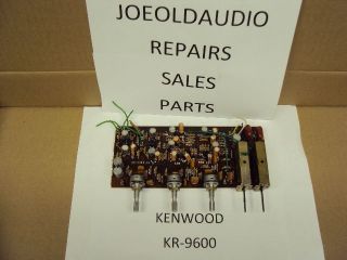 Kenwood KR 9600 Tone Control Board X 11 1360 10 Tested 