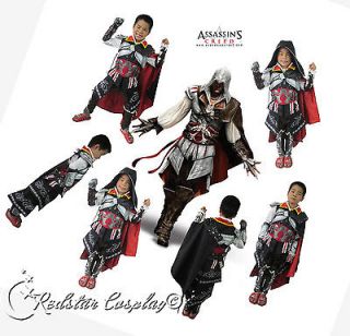 Assassins Creed 2 II EZIO Children Cosplay Costume   Chrismas 