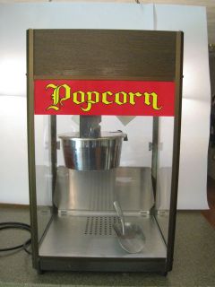 commercial popcorn machine in Popcorn