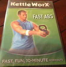   Fast Abs Six Week Body Transformation Kettlebell Workout DVD Shanahan