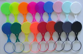 Soda Can Lid or Beer Can Lid  AMAZING COLORS 6 pack