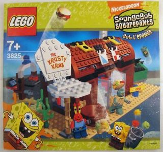 LEGO 3825   Spongebob   Krusty Krab   INSTRUCTION MANUAL ONLY