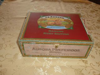 vintage wooden cigar box in Cigar Boxes