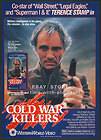 COLD WAR KILLERS — Original 1988 video Trade AD — TERENCE STAMP 