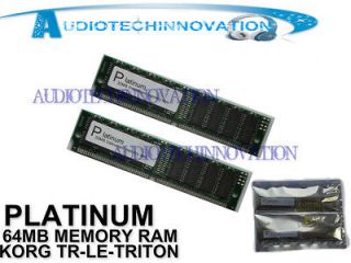 KORG TRITON LE TR PRO EXTR​EME CLASSIC  64MB PLATINUM INSTRUMENT RAM 
