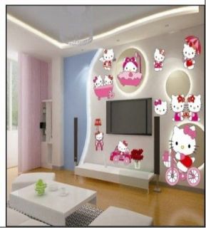 hello kitty wall stickers in Home Decor