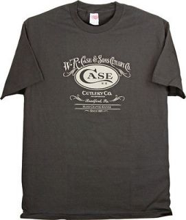 Original CASE XX pocket knife Case Logo T Shirt Size X Large Black 