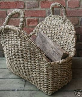 small seagrass baskets
