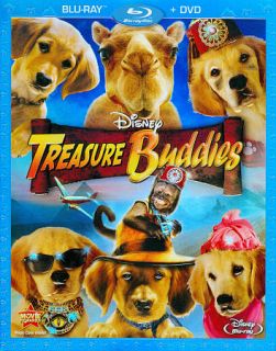 Treasure Buddies Blu ray DVD, 2012, 2 Disc Set