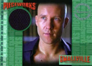 Smallville Season 4 Pieceworks Card PW1 Lex Luthor Shirt