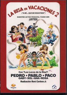 La Risa En Vacaciones Parte 2 DVD NEW Pedro Pablo Y Paco Factory 