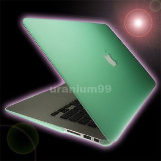   Case Plastic Green 13  13.3  Apple MacBook Air Laptop Notebook Mac