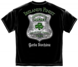 Irish Law Enforcement T shirt Garda Siochana