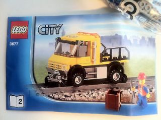 Lego City Red Cargo Train 3677 Repair Truck NEW 7939 LOOSE SEALED 