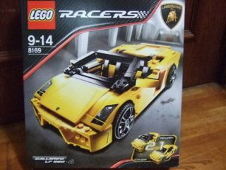   LEGO 8214 8169 RACERS LAMBORGHINI GALLARDO LP 560 4 POLICE 2 SET LOT