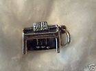 Sterling Silver Upright Piano Musical Instrument Charm