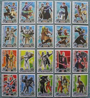 Star Wars Force Attax Series 1 Base Cards 100   121 (Power Up)