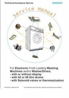 Newly listed Repair Manual Asko Electronic Washer (Your choice of 1 