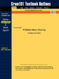 Profitable Menu Planning by Aldrich Drysdale and 2006, Paperback 