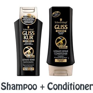   Gliss Kur Ultimate Repair Shampoo & Conditioner with Liquid Keratin