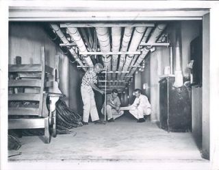 1962 Los Alamos National Labroratory Workers Plan Fallout Out Shelter 