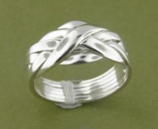 silver band ring in Fashion Jewelry