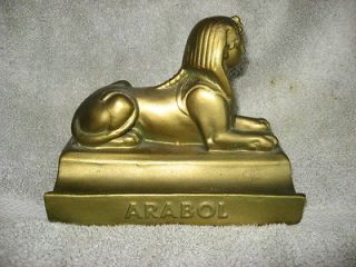 Vintage Store display Statue Sphinx ARABOL.​..