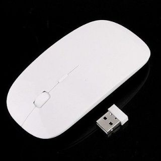   USB Wireless Optical Mouse Mice For Apple Mac Macbook Pro Air White