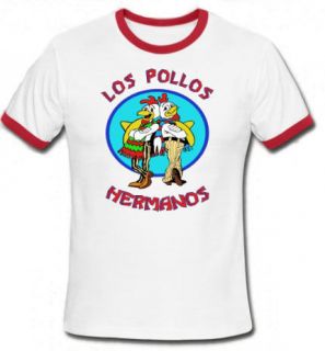Los Pollos Hermanos Ringer T Shirt Breaking Bad Funny Heisenberg 