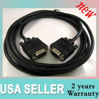 vga male to male cable 15ft in Monitor/AV Cables & Adapters