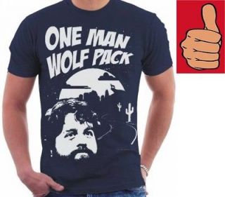 Shirt   The Hangover   One Man Wolf Pack   Size Small