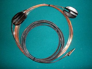 Shortwave, SWL, AM Longwire Antenna, 50 + 25 ft. Copper