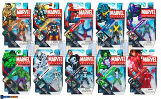 Various Marvel Universe 3.75 Action Figures New Waves 18 & 19