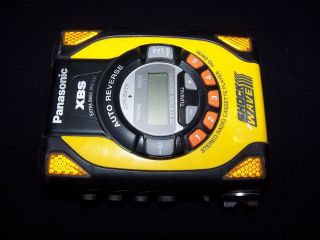   Shock Wave Walkman RQ SW30 portable cassette player TESTED Walk Man